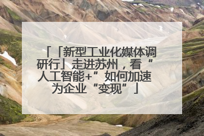 「新型工业化媒体调研行」走进苏州，看“人工智能+”如何加速为企业“变现”