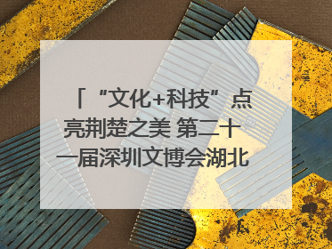 “文化+科技”点亮荆楚之美 第二十一届深圳文博会湖北馆抢“鲜”看