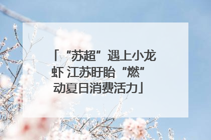 “苏超”遇上小龙虾 江苏盱眙“燃”动夏日消费活力