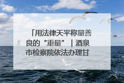 用法律天平称量善良的“重量”｜酒泉市检察院依法办理甘肃首例社区矫正对象见义勇为减刑案