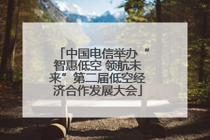中国电信举办“智惠低空 领航未来”第二届低空经济合作发展大会