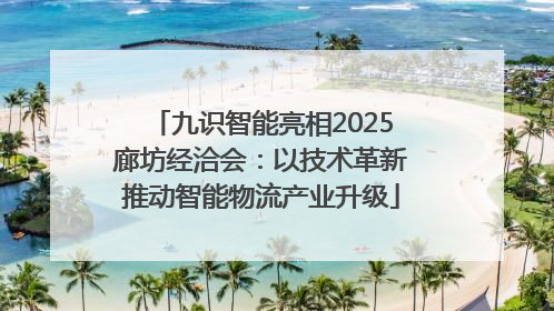 九识智能亮相2025廊坊经洽会：以技术革新推动智能物流产业升级