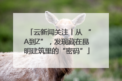 云新闻关注丨从 “A到Z”，发现藏在昆明建筑里的“密码”
