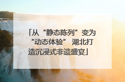 从“静态陈列”变为“动态体验” 湖北打造沉浸式非遗盛宴