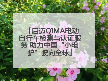 启迈QIMA电动自行车检测与认证服务 助力中国“小电驴”驶向全球