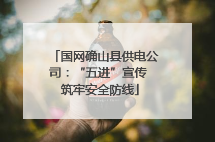 国网确山县供电公司：“五进”宣传 筑牢安全防线