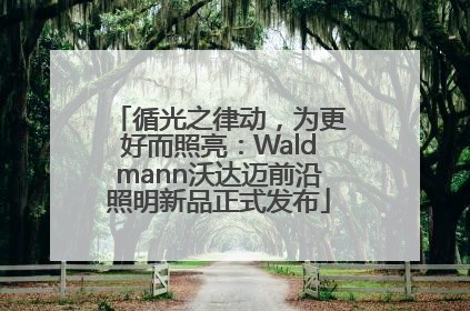 循光之律动，为更好而照亮：Waldmann沃达迈前沿照明新品正式发布