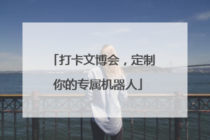 打卡文博会，定制你的专属机器人