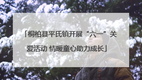 桐柏县平氏镇开展“六一”关爱活动 情暖童心助力成长