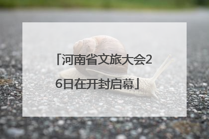 河南省文旅大会26日在开封启幕