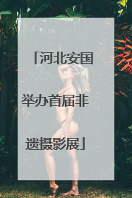 河北安国举办首届非遗摄影展