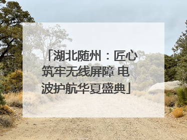 湖北随州：匠心筑牢无线屏障 电波护航华夏盛典