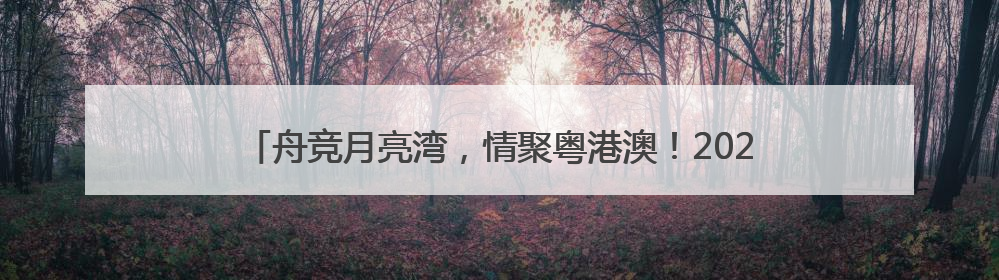 舟竞月亮湾，情聚粤港澳！2025粤港澳大湾区（深圳南澳）海上龙舟赛正式开赛！_深圳新闻网