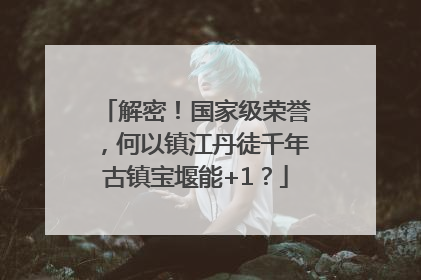 解密！国家级荣誉，何以镇江丹徒千年古镇宝堰能+1？