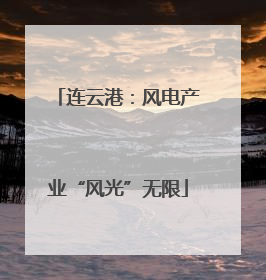 连云港：风电产业“风光”无限