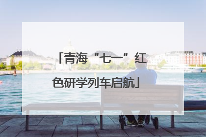 青海“七一”红色研学列车启航