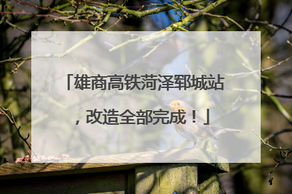 雄商高铁菏泽郓城站，改造全部完成！