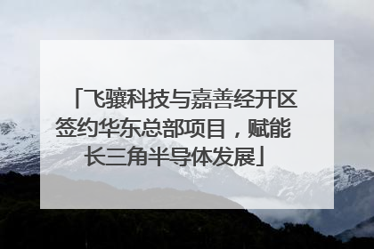 飞骧科技与嘉善经开区签约华东总部项目，赋能长三角半导体发展