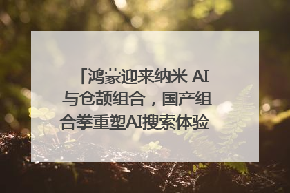 鸿蒙迎来纳米 AI 与仓颉组合，国产组合拳重塑AI搜索体验｜新经济观察