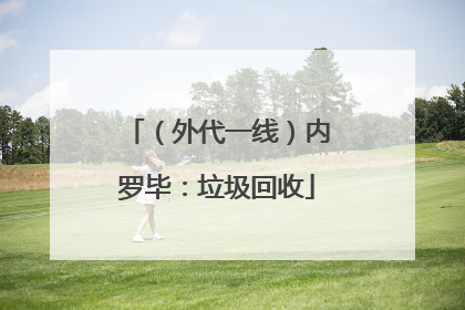 （外代一线）内罗毕：垃圾回收