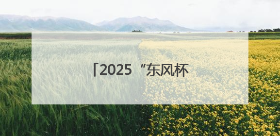 2025“东风杯”京堰新能源汽车拉力赛圆满收官