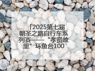2025第七届朝圣之路自行车系列赛——“孝贤故里”环鱼台100公里挑战赛启幕