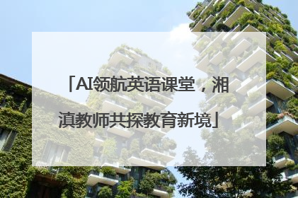 AI领航英语课堂，湘滇教师共探教育新境